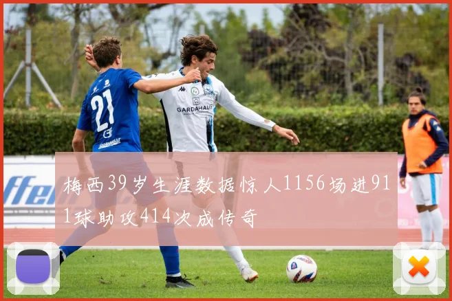 梅西39岁生涯数据惊人1156场进911球助攻414次成传奇